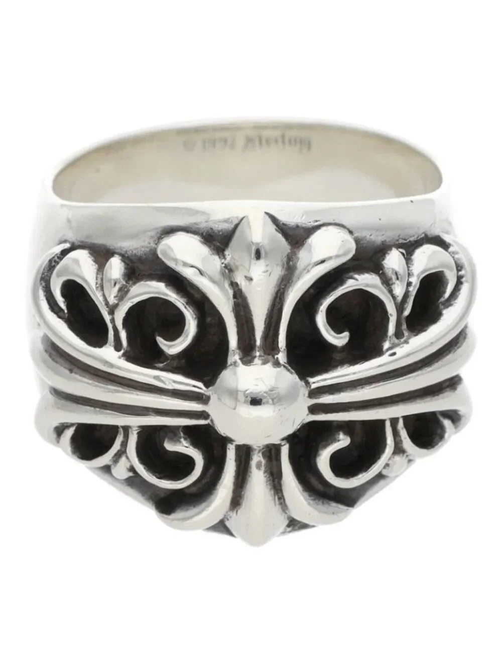 Chrome Hearts Keeper Silver Ring